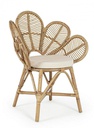 2x Sedia C-Br C-C Flores Naturale  