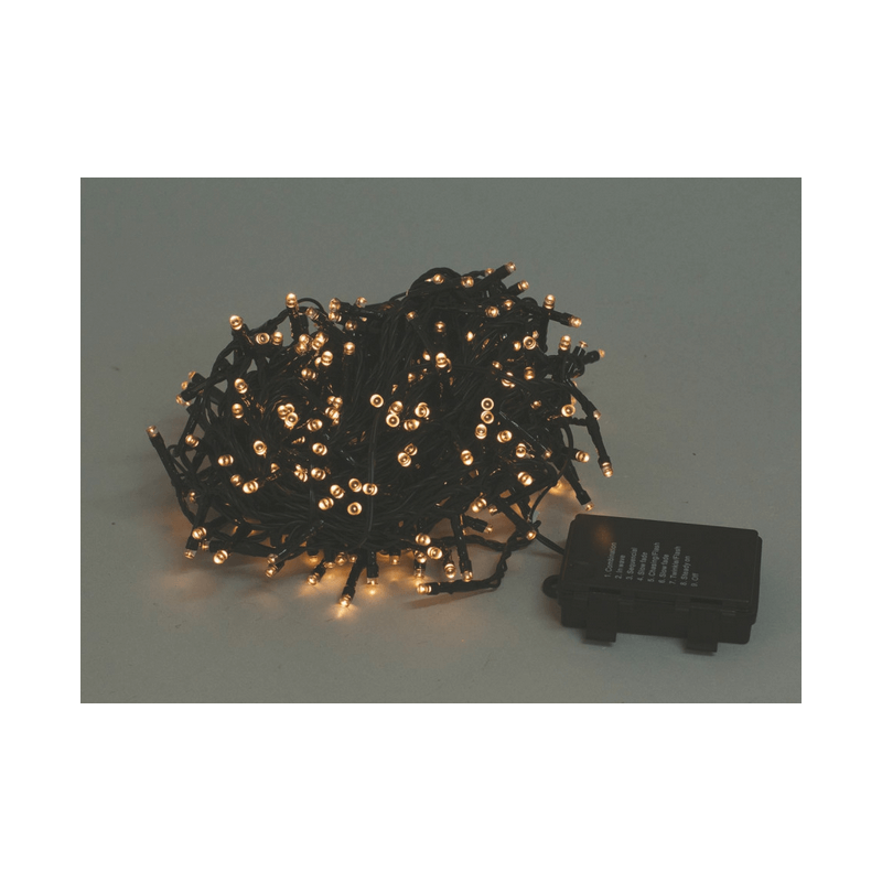 300 Led Caldo A Batteria