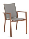 4x Sedia C-Br Konnor Terracotta
