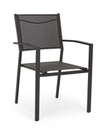 6x Sedia C-Br Hilde Antracite Lh32 - 