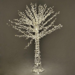 [V6042240000] Albero led cristallo con 1016 led bianco caldo altezza cmø165h150