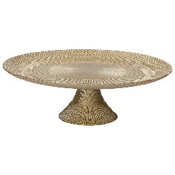 [19913678] Alzata 28 Cm X H 9 Cm Lust Vetro Oro