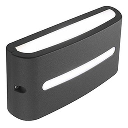 [SOV99502/16] Applique 10W Led 4000K  linea post  grafite