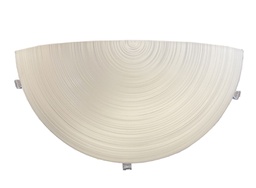 [1932585] Applique Gisella bianco con fantasia circolare