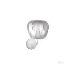 [QN/A/29/SVR] Applique Silver in Metallo Cm. 29 x 31 x 33h