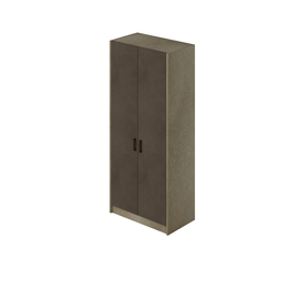 [AZ25413] Armadio 2 ante senza cassetti colore Fango H210x91x52cm