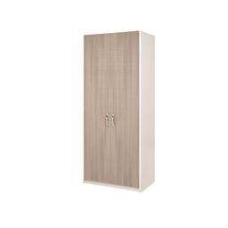[AZ25437] Armadio 2 ante senza cassetti colore Olmo H210x91x52cm
