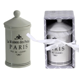 [V6214740000] Barattolo ceramica paris cmø7