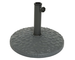[20041850] Base per ombrellone in pp grigio scuro