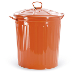[2002426] Bidone arancione zincato 18 L