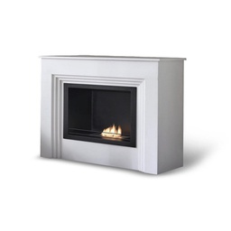 [FP/015] Biocamino design  da terra bioetanolo bianco cm 96 x 35 x h 96