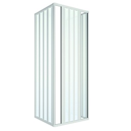 [DFLEX-100-T3-90] Box Doccia 3 Lati Lux Riducibile Mod. Stefy Lux