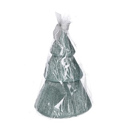 [V5511800000] Candela paraffina albero verde cmø9h13,5