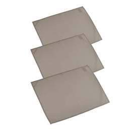 [V7908340000] Canovaccio set 3 pezzi juliette tortoracm50x70