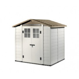 [V50.02.004] Casa da giardino portautensili TUSCANY EVO 200 2 porte  220x181xh. 216 cm