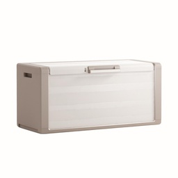 [KIS0056] Cassapanca da giardino Beige GULLIVER 118x49x h55 cm