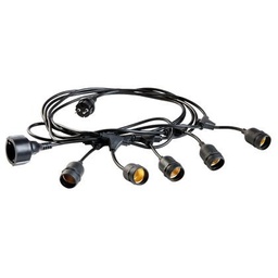 [SOV230/06] Cavo Mt5 C-Ptl E27  linea enjoy  nero