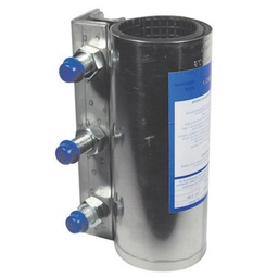 [DFLEX-212-6350-108] Collare di riparazione con tre tiranti 108-118 mm