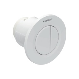 [DFLEX-133-G116043-111] Comando a distanza pneumatico 2 quantità incasso bianco