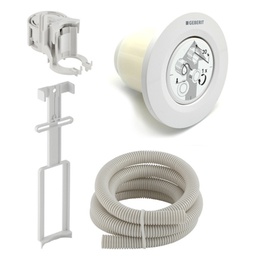 [DFLEX-133-G116041-111] Comando pneumatico per Unica+ - Monotasto bianco