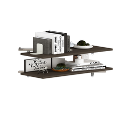 [AZ25871] Coppia mensole a muro colore Fango H2,2x120x23cm