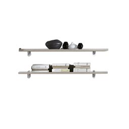 [AZ25895] Coppia mensole a muro colore Olmo H2,2x120x23cm