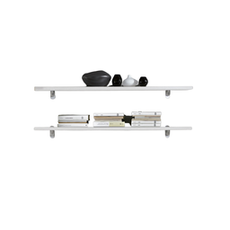 [AZ26328] Coppia mensole a parete colore Bianco H2,2x120x23cm
