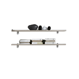[AZ26335] Coppia mensole a parete colore Olmo H2,2x120x23cm