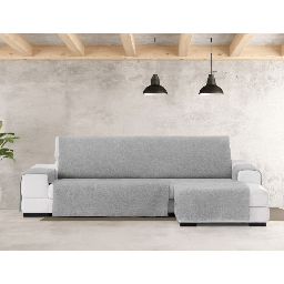 [EFFEZ99222] Copridivano Valeria penisola destra grigio 290 EFFEZ