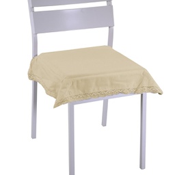 [V7909290000] Cuscino amelie beige quadro cm 40x40h4