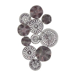 [B0245025] Decorazione parete metallo Cartagena cm 93 x 62