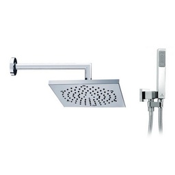 [DFLEX-109-M90005] Doccia Cromo H70715G C55005C - Design Essenziale