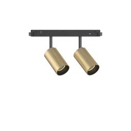 [8021696282015] EGO Track Double 16W 3000K On-Off GD - L 190 x H 126 x P 40 mm
