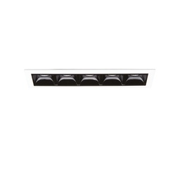 [8021696267876] Faretto ad incasso bianco L 146 x H 48 x P 45 mm