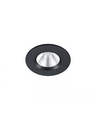 [TRIO650710132] Faretto da Incasso Rotondo Zagros Nero Led 5W IP65 Ø8 cm Trio Lighting