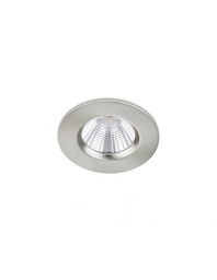[TRIO650710107] Faretto da Incasso Rotondo Zagros Nichel Led 5W IP65 Ø8 cm Trio Lighting