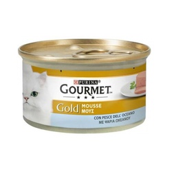 [021747] Gourmet Gold Mousse con pesce dell'Oceano Purina 85 grammi