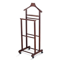 [1930622] Indossatore in legno ciliegio Domopak