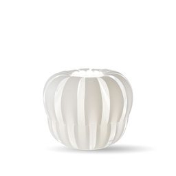 [QN/L/42/W] Lampada da  Tavolo Bianco in Metallo Cm. 42 x 33h