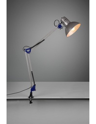 [TRIO5029010-47] Lampada da Scrivania 1xE27 Con Pinza Alluminio Tajo Trio Lighting