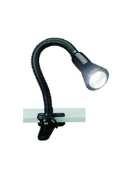 [TRIO5028010-02] Lampada da Scrivania Flexo Nero 1xE14 Con Pinza Trio Lighting