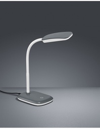 [TRIOR52431187] Lampada da Scrivania Led 3,5W Boa Grigio H36 cm Trio Lighting