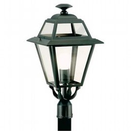 [SOV859/16] Lampada da esterno in alluminio pressofuso con diffusori in vetro trasparente grafite