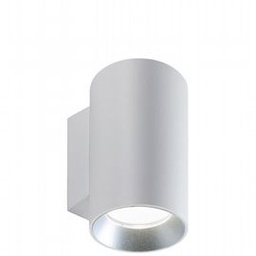 [SOV98461/02] Lampada da parete in alluminio pressofuso con diffusori in vetro trasparente - Consumo 10W - Flusso luminoso 885 lumen - Classe di efficienza energetica E - Illuminazione LED COB Ø10,5mm - Temperatura di colore 3000°K - Alimentazione 230V - Classe di protezione IP65 - Potenza massima lampade 10W bianco