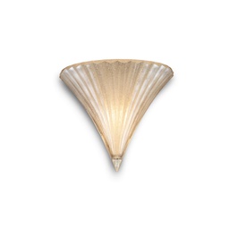 [8021696013046] Lampada da parete oro L 245 x H 220 x P 160 mm