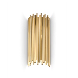 [8021696208794] Lampada da parete oro L 250 x H 580 x P 170 mm