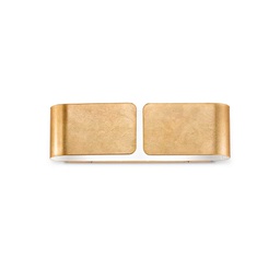 [8021696088266] Lampada da parete oro L 440 x H 125 x P 110 mm