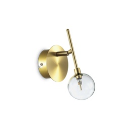 [8021696200330] Lampada da parete ottone L 100 x H 200 x P 125 mm