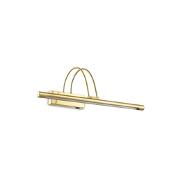 [8021696121178] Lampada da parete ottone L 460 x H 180 x P 230 mm