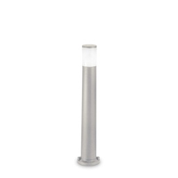 [8021696198637] Lampada da terra Atena grigia D155xH800mm